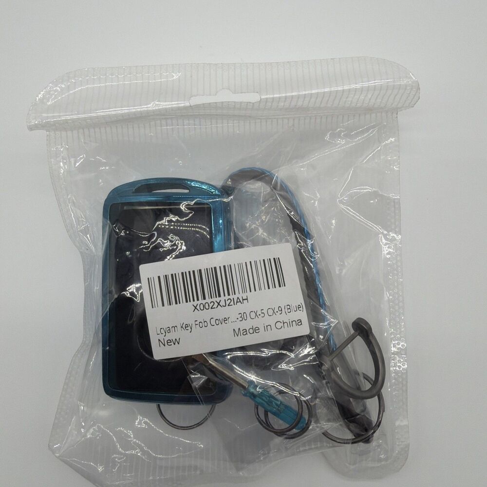 TPU Full Protect Remote Key Cover w/Keychain For Mazda 3 6 CX-30 CX-5 CX-9 CX-12